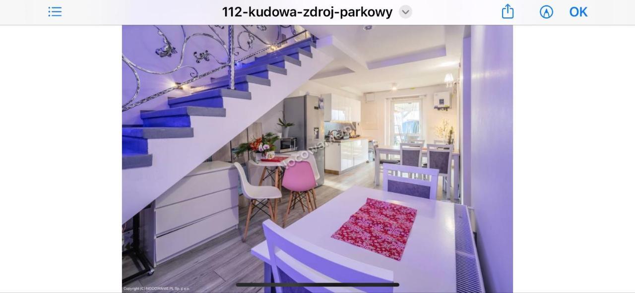 Апарт отель Parkowy Kudowa Экстерьер фото